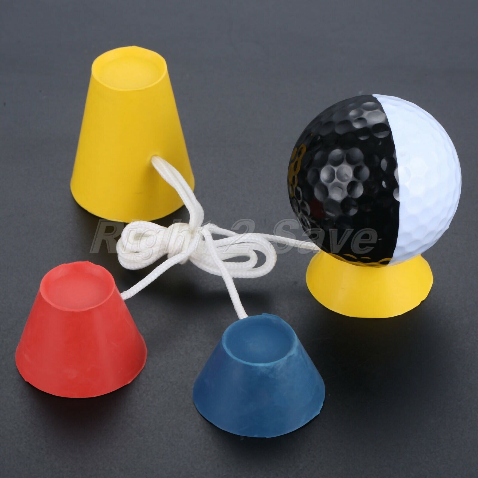 4Pcs Rubber Winter Golf Tee Golf Ball Holder for Frosty Days Golf Club Accessory