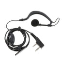 2 PIN Headset For Two Way Radio Earbuds Interphone Headphones For  UV5R