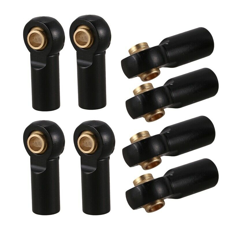 8Pcs M3 Ball Joint Link Bar Rod Seals Ball Head Tie Rod End For 1/10 RC Truck A8