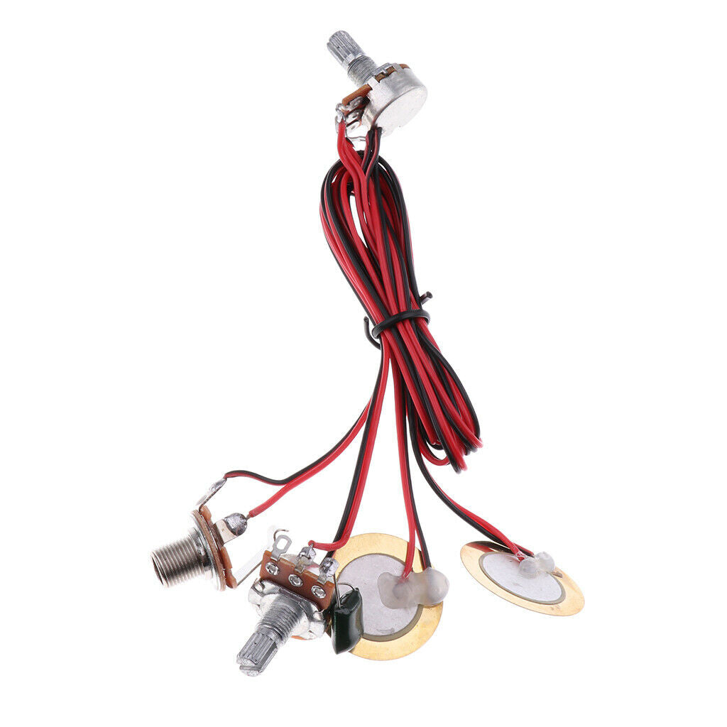 Guitar Pickup Piezo Transducer with 1/4''   for Acoustic Guitar Ukulele