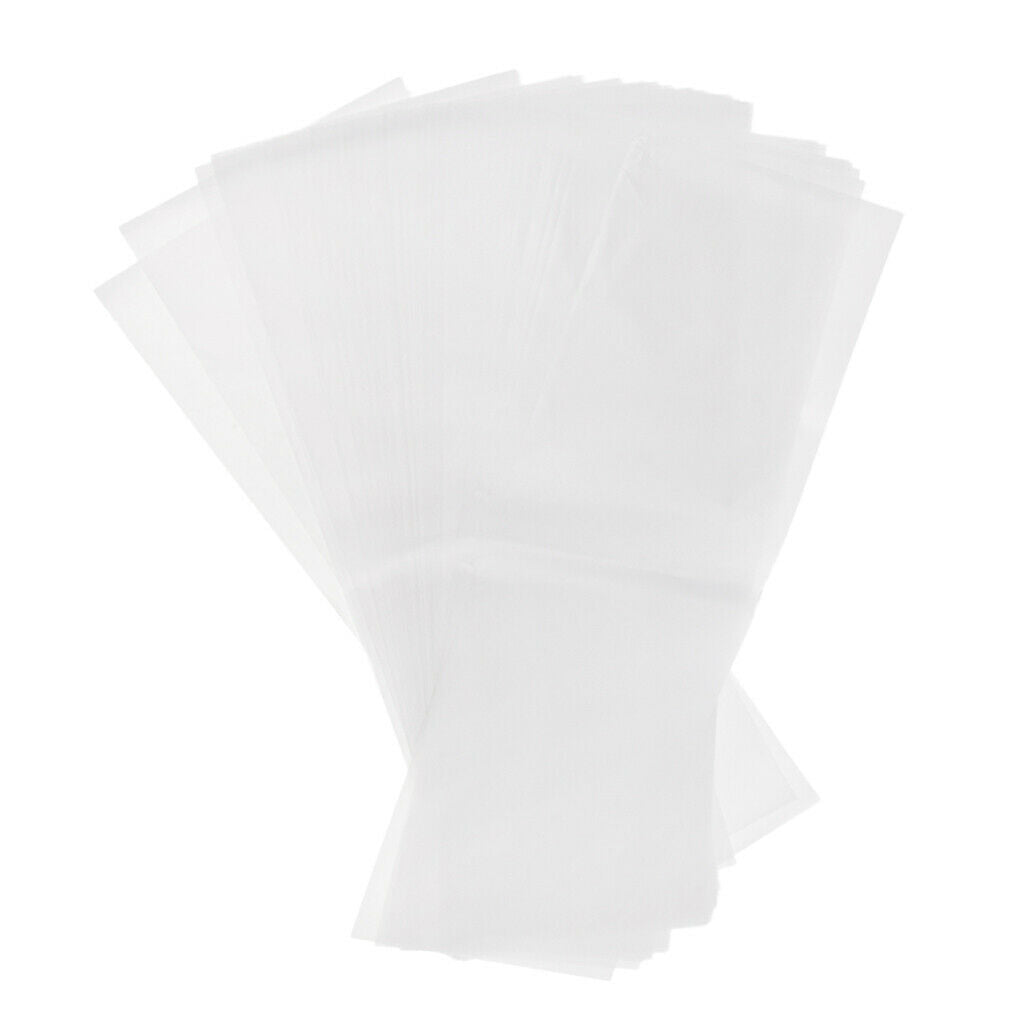 Lot 50pcs Salon Plastic Hair Dye Paper Recycleable Highlighting Separating
