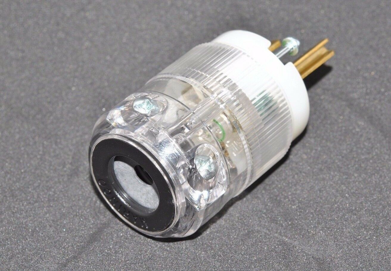 1pcs - MARINCO 8215T NEMA 5-15P 15A 125V Hospital Grade Plug