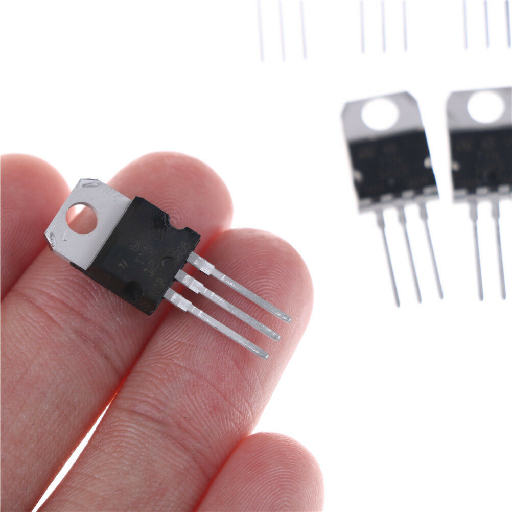 10pcs TYN1225 25A 1200V Unidirec tional Thyristor Triacs TO-220 DD