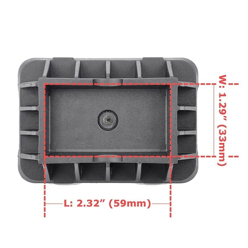 4X(Car Jack Pad Adapter Support Top Rubber for - 51717237195 A3S6)