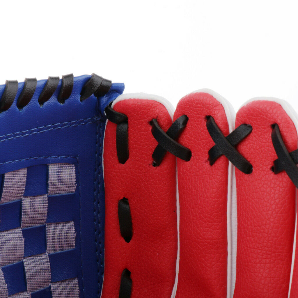 2X Left Handed Baseball Teeball Glove Mittens for Kids Youth Adults 10.5 inch