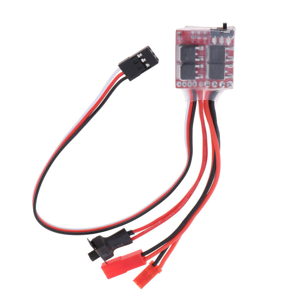 Electric Speed Control ESC 20A 2S Brush for 1/16 1/18 1/20 RC Crawler Cars