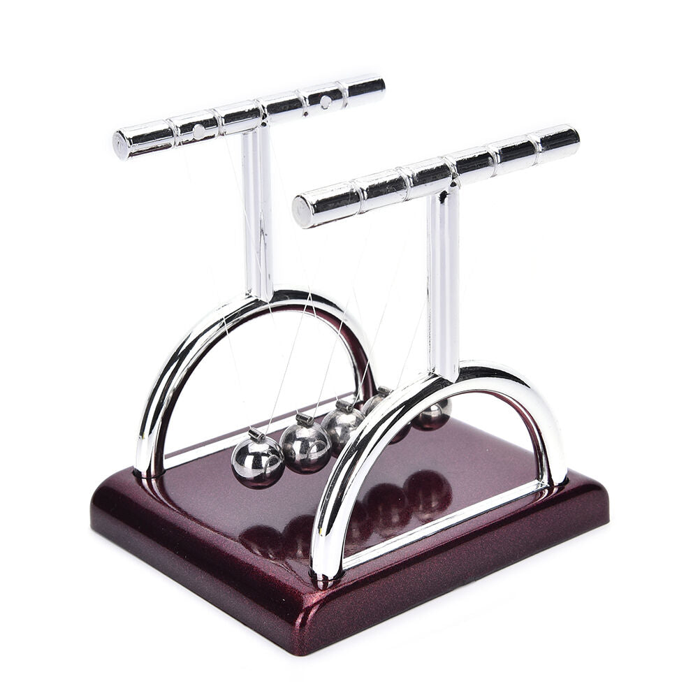Newton's Cradle Steel Balance Ball Physics Science Pendulum Desk Fun Gift ouJ BU