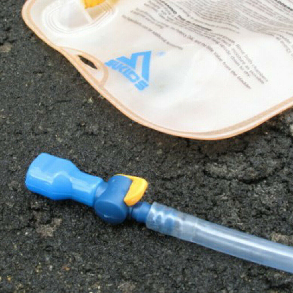 4pcs Replacements Water Bladder Bag Pipe Big Bite Valve Nozzle with Dust