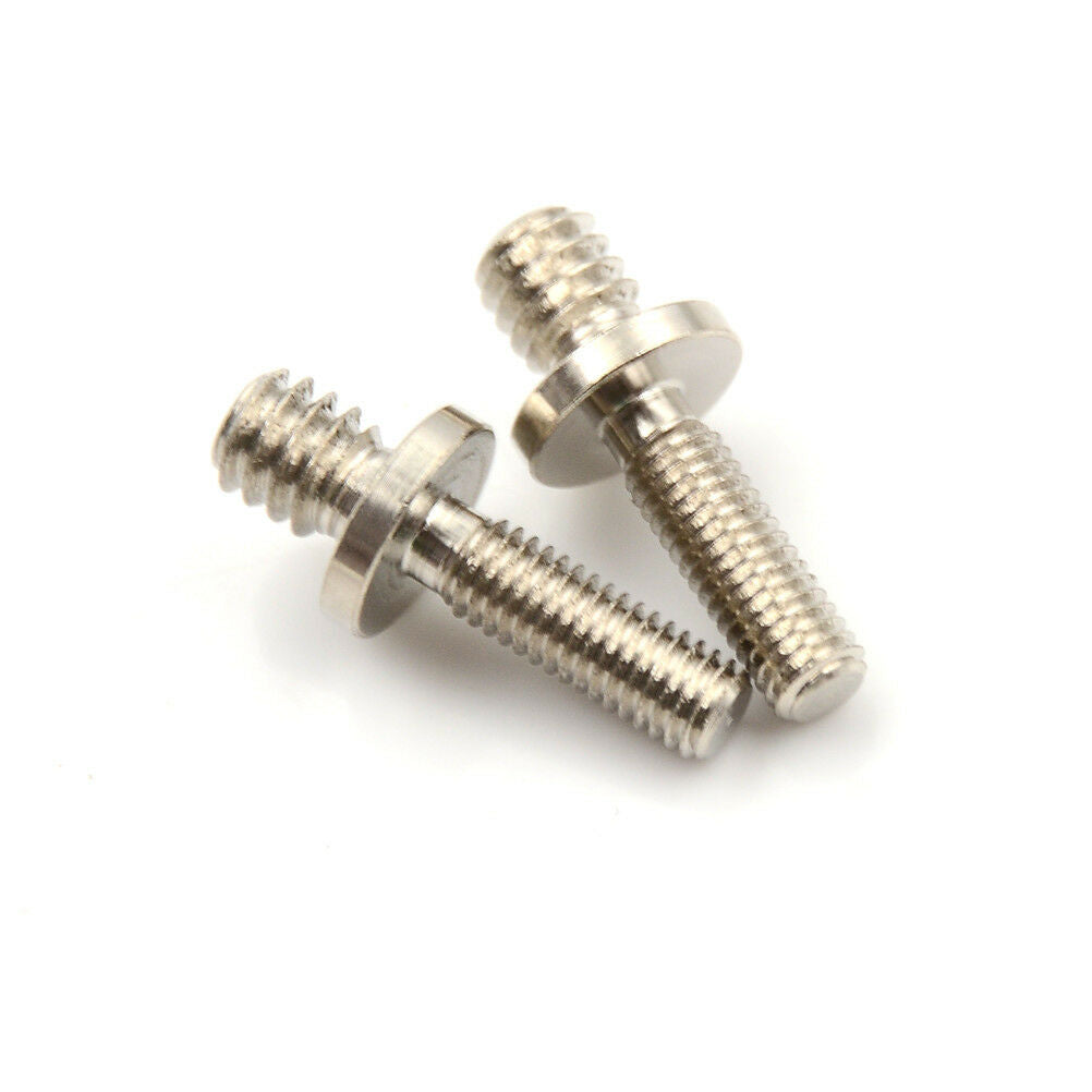 2x long 1/4" Male Threaded to M5 Male Threaded screw Adapter for tripod.ca.l8