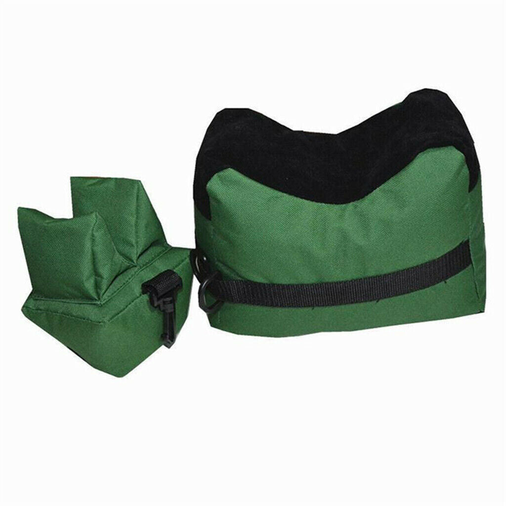 2x Front & Rear Bag Gun Support Shooting Rest Target Sandbag Pouch Supplies
