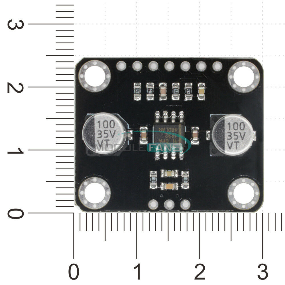 New Fully-Differential I/O Audio Operational Amplifier OPA1632 ADC Driver Board