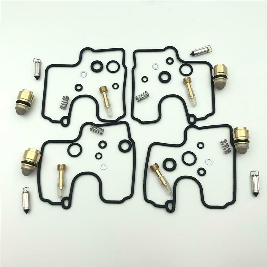 4 Sets Carburetor Repair Kit For KAWASAKI Ninja ZX-6R ZX6R ZZR 600 ZX600Z1 X636A