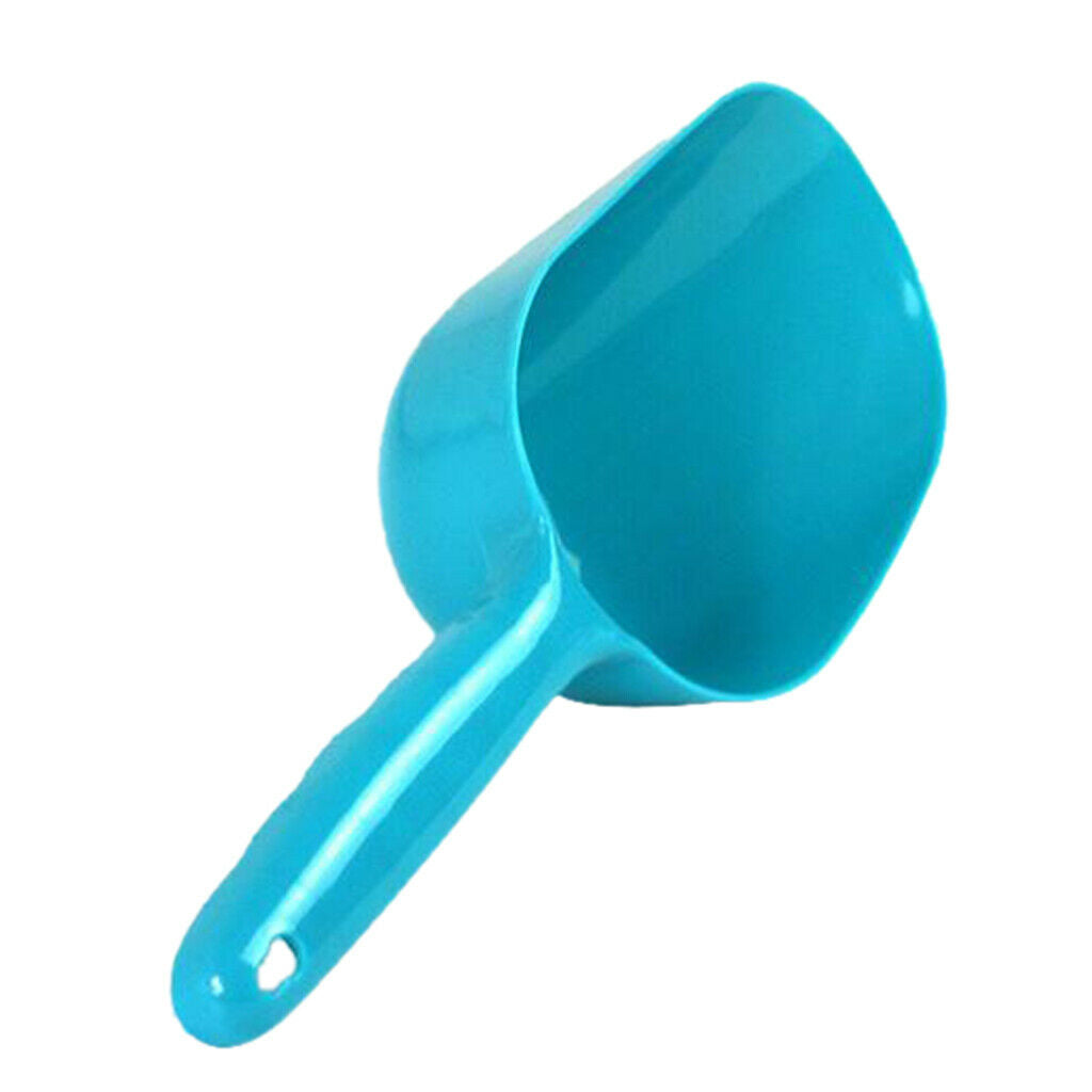 Plastic Mini Shovel Compost Soil Dog Food Weeding Scoop Garden Tool Blue