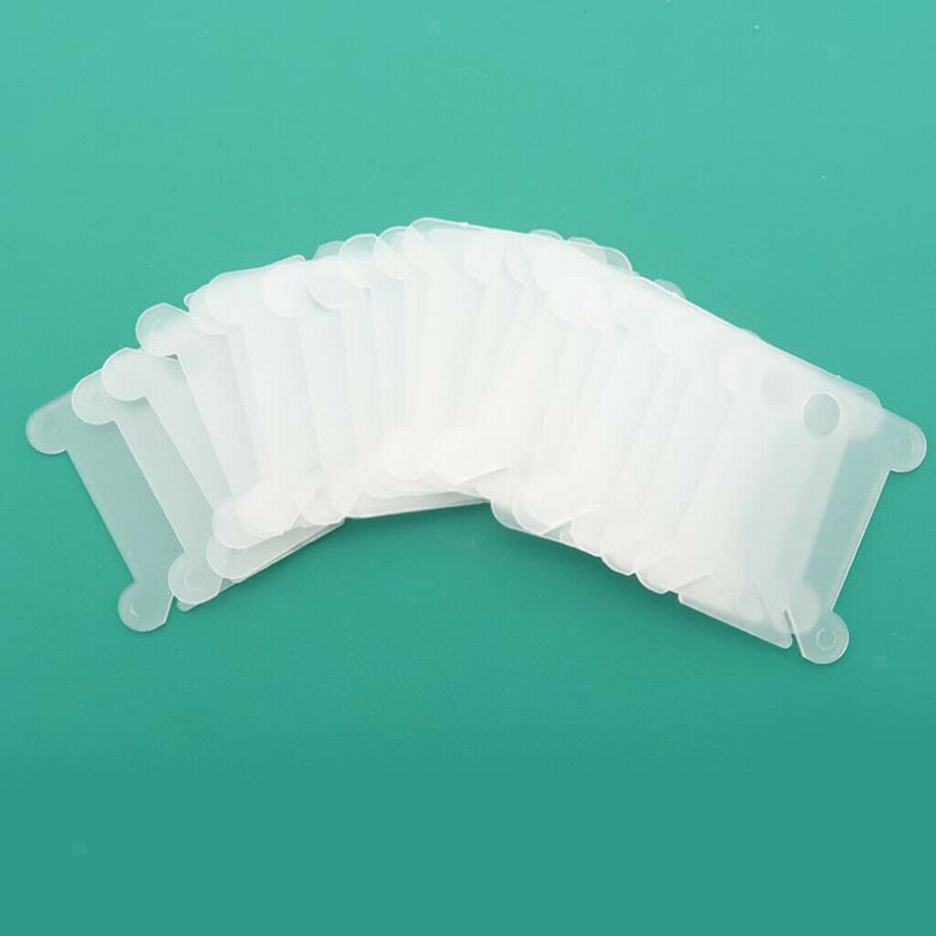 240x Plastic Embroidery Thread Bobbins Storage Needlework Thread Accessories