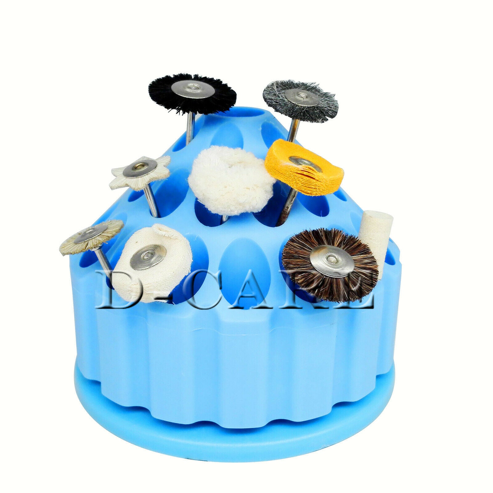 35 Holesï¼ˆ 360 Â° rotationï¼‰ burs Block holder For Dental Silicone Polishing Burs