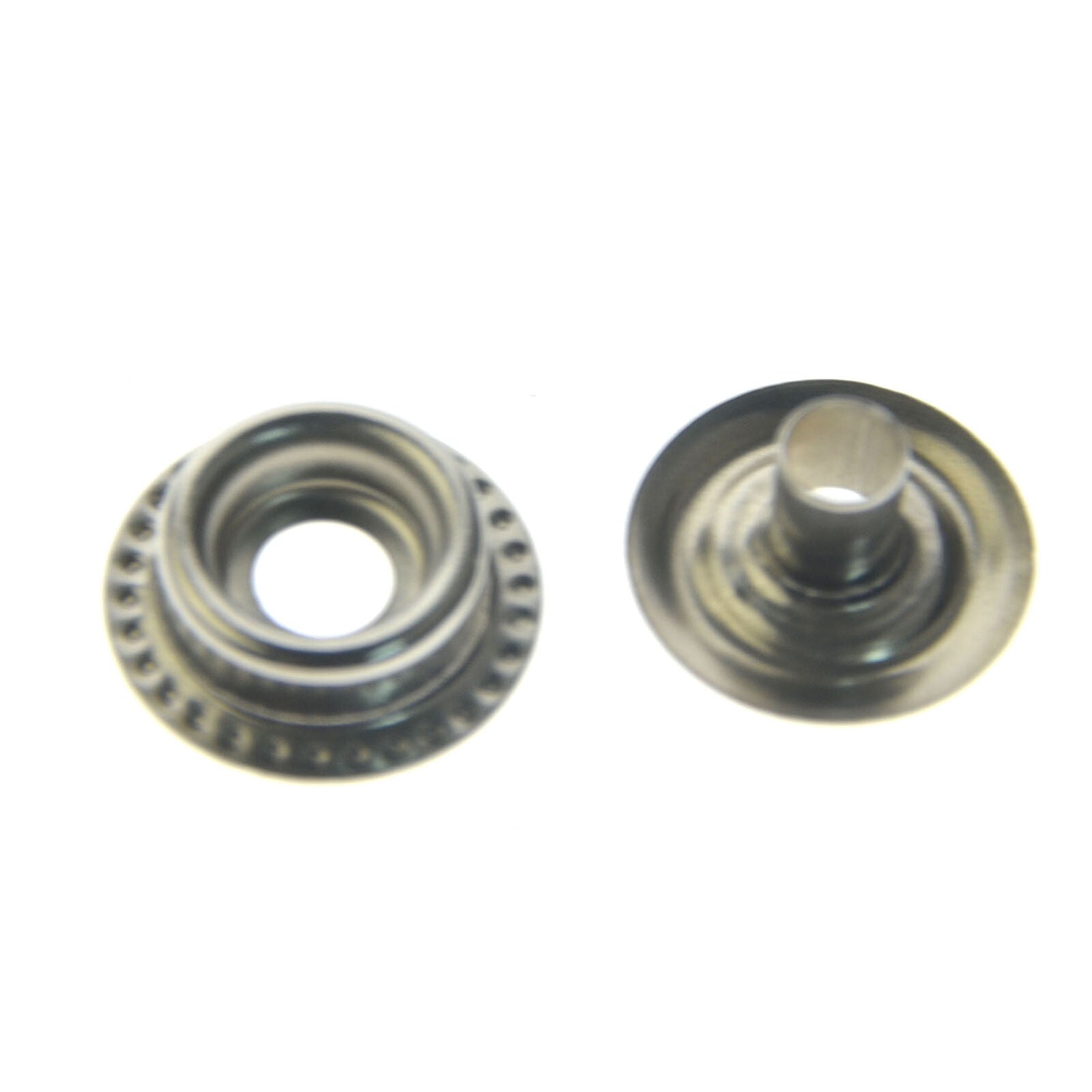 100pcs 15MM Stainless Steel Fastener Snap Stud Button DIY Leather Craft Tool Kit