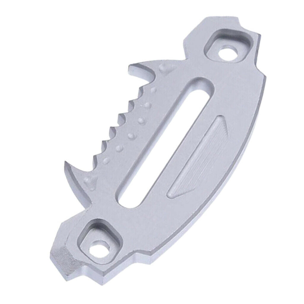 RC Winch Control Mounting Plate, Silvered For 1/10 TV Spare Parts