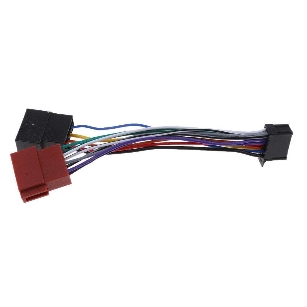 16pin ISO Female Radio Receiver Replacement Wire Harness Cable for Pioneer