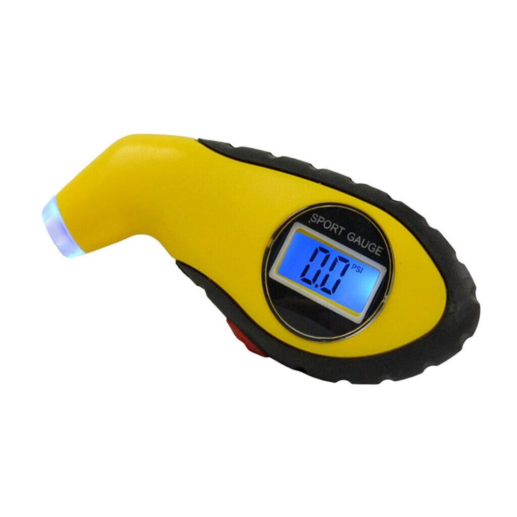 Mini Car Motorcycle LCD Digital Tire Wheel Tyre Air Pressure Gauge Tester