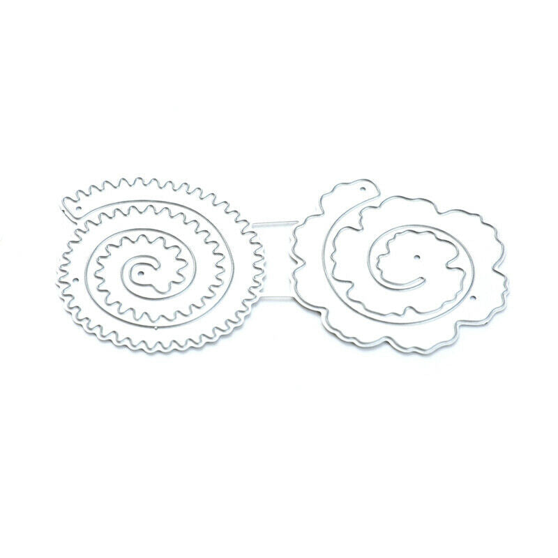 Spiral Flower Metal Cutting Dies for DIY Scrapbooking Crafts Embossing Die C Rf