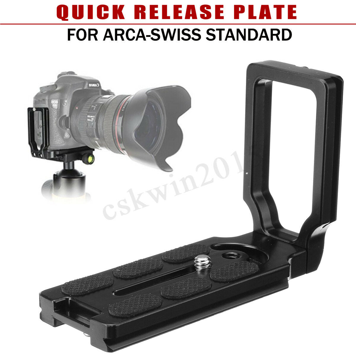 Quick Release L Plate MPU-105L*Bracket For Nikon D7200 750 5500 3300 SLR Cam Re