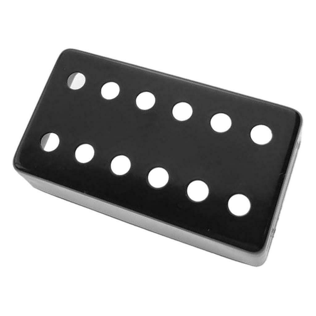 Exquisite Durable Copper Material Electric Guitar Pickup Cover (Black)