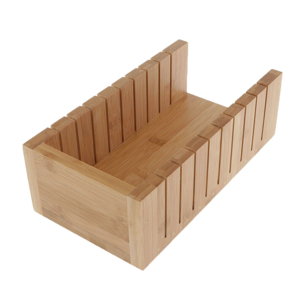 Wood Rectangle Box Loaf Soap Cutter Beveler DIY Wax Soap Making Slicer Tools