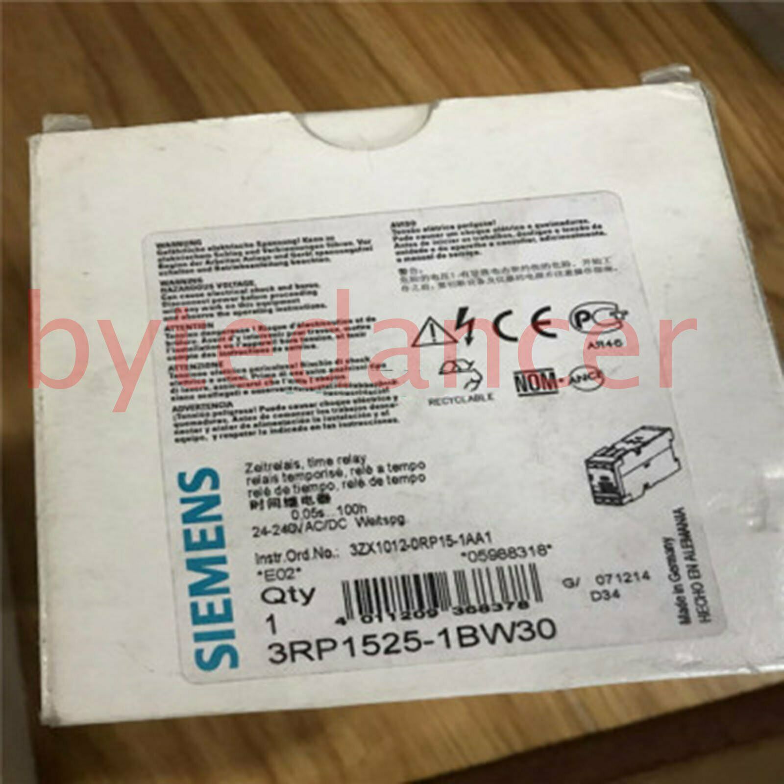 1PC New 3RP1525-1BW30 1 year warranty Fast  SM9T