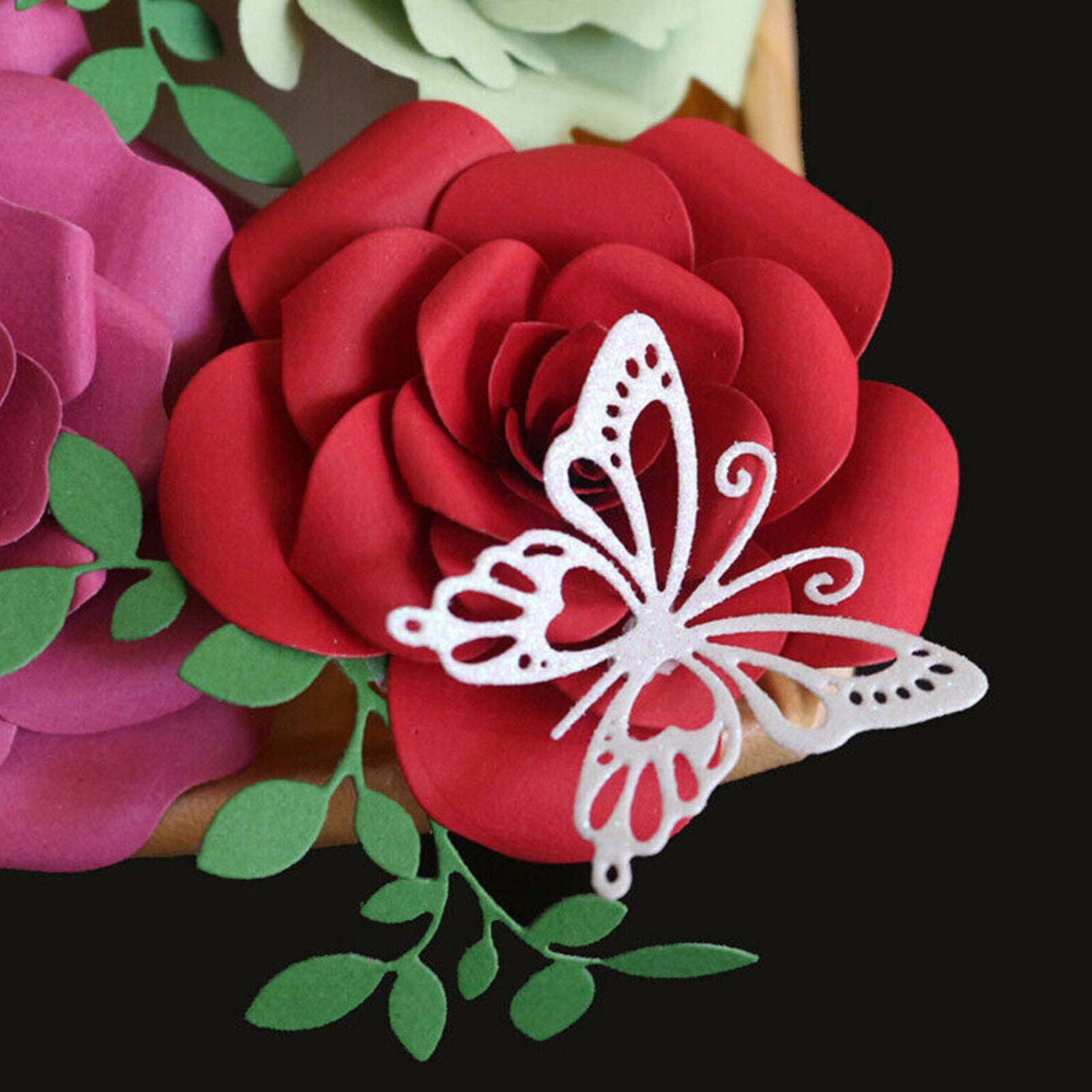 Butterfly Flower Carbon steel Die Lace Cutting Dies Embossing Stencils Crafts