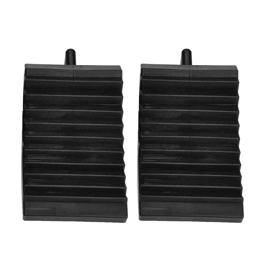 Heavy Duty Solid Rubber Wheel Chocks Truck RV Camper Trailer Car Tire Stopper
