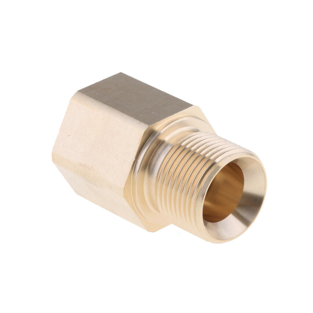 Pressure Washer Washing M22/14 to 22mm Male Brass Connector Adaptor