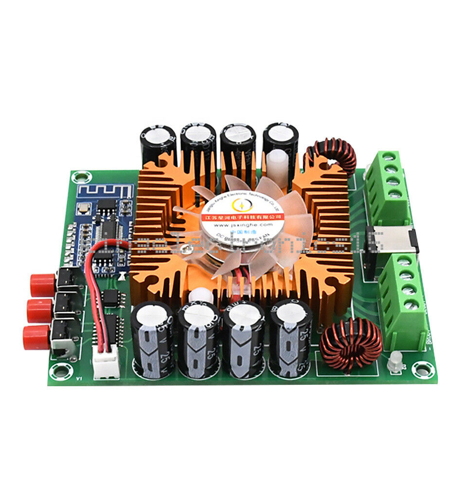 TDA7850 4x50W Bluetooth 5.0 Power Amplifier Audio Class AB HiFi Stereo Amplifier