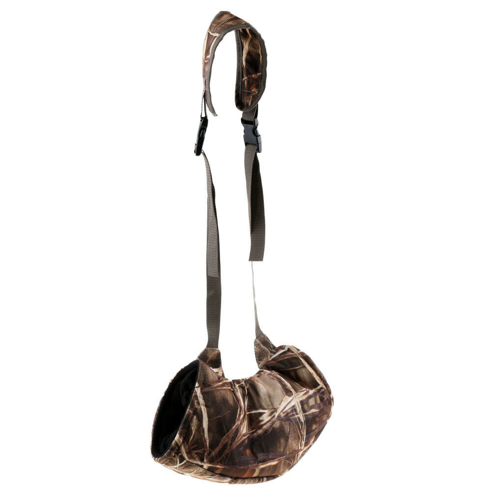 Warm Camouflage Hand Warmer Muff Muffler Glove Hunting Fishing Camping Sleeve