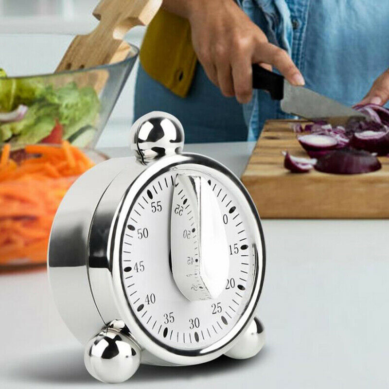 60minutes Mechanical Cooking Reminders Alarm Clock For Kitchen Countdown .l8