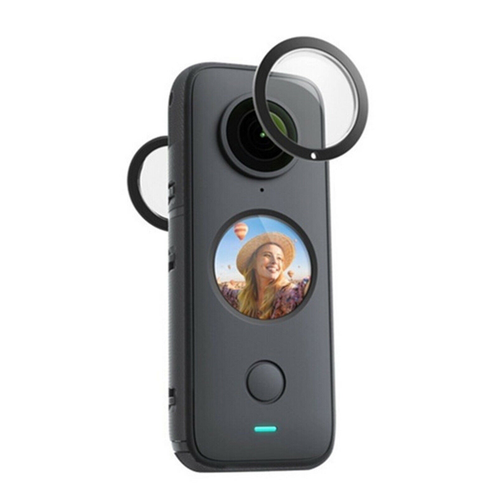 Set of 2 Lens Protective Cover with Double-sided Adhesives Accessories