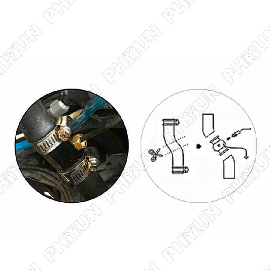 Motorcycle Water Temperature Voltage Hour Meter USB Charger 22MM Sensor Adapter