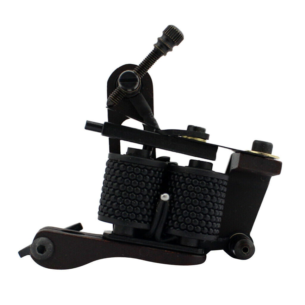 Aluminium Alloy 10 Wrap Coils Motor Tattoo Machine Gun for Liner Shader Orange