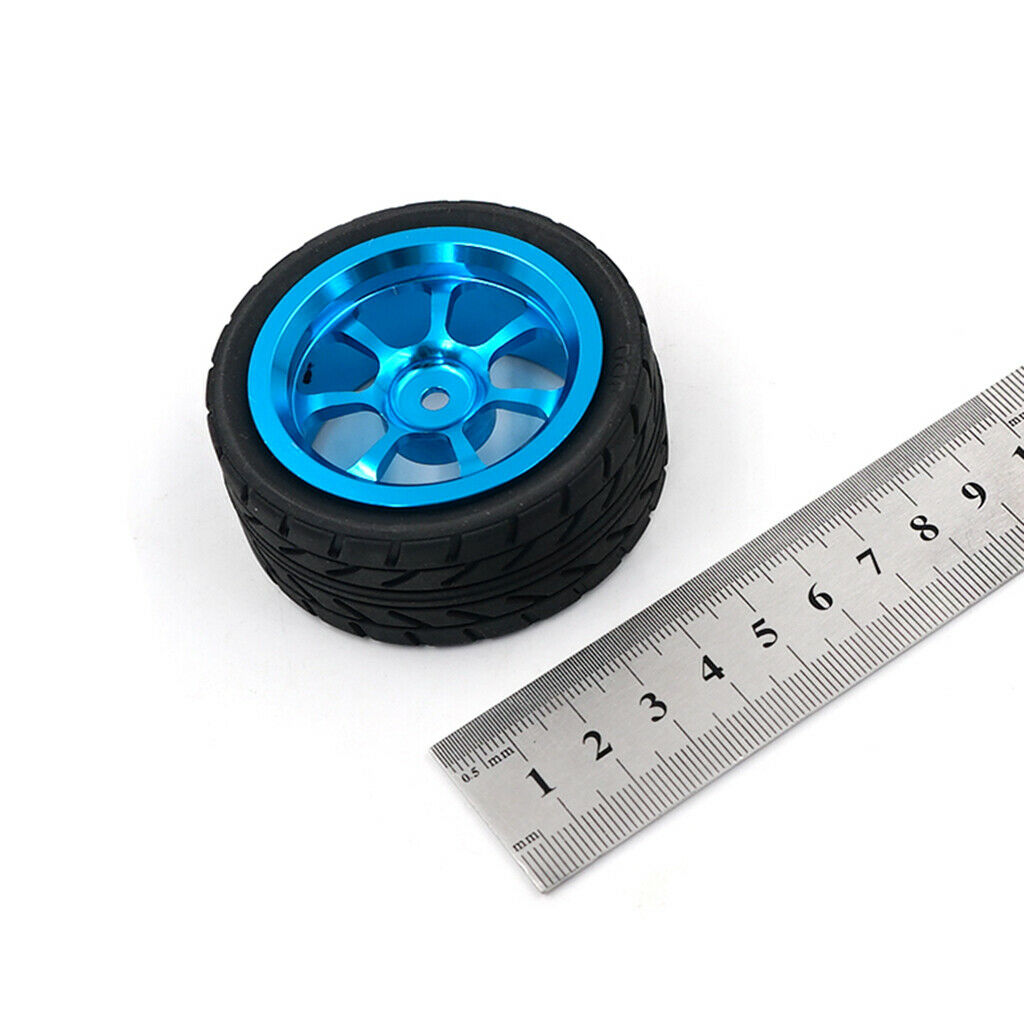 1:18 RC Rubber Tires Tyre Rims For WLtoys A949 A959 A969 A979 K929 Accessory