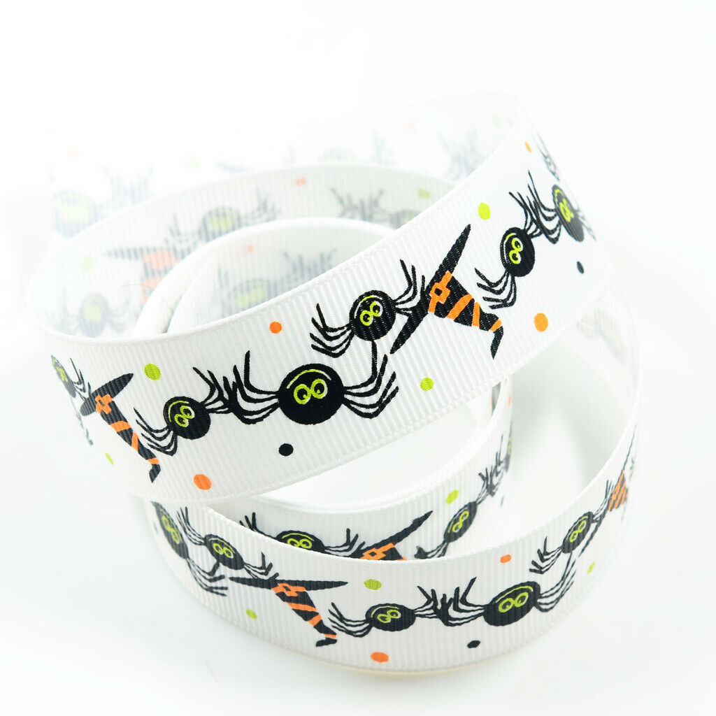 12x Printed Ribbon  for Gift Packaging Project Crafts Diy
