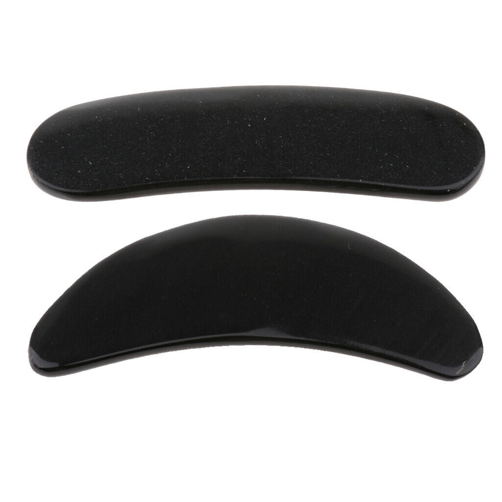 Set of 2PCS Gua Sha Scraping Massage Tool Guasha Board Scraper for Myofascial