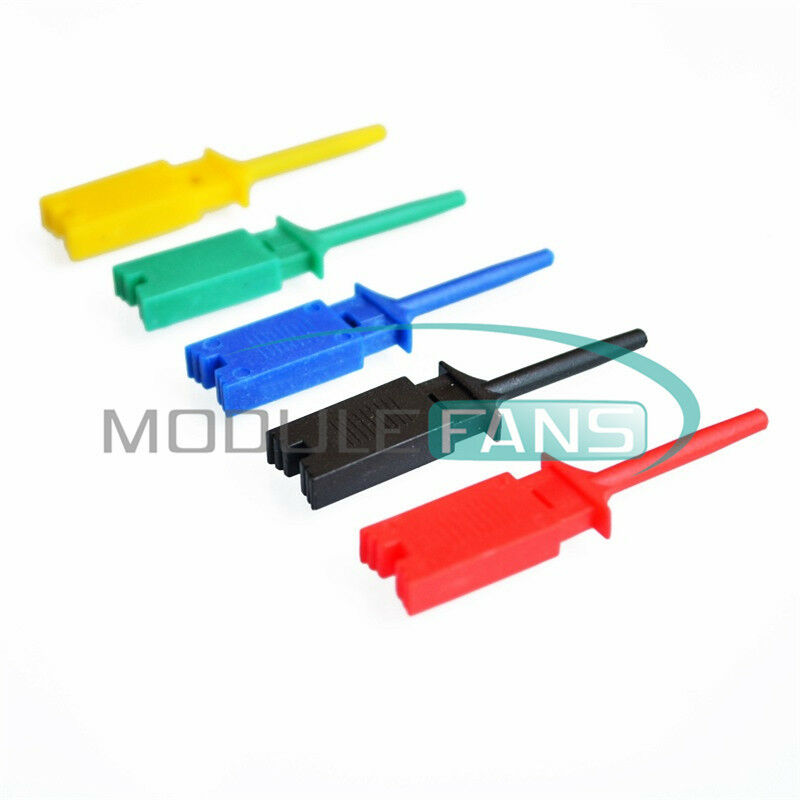 5Pcs Patch test Clamp Hook logic Analyzer Clip 5 Five Colors MF
