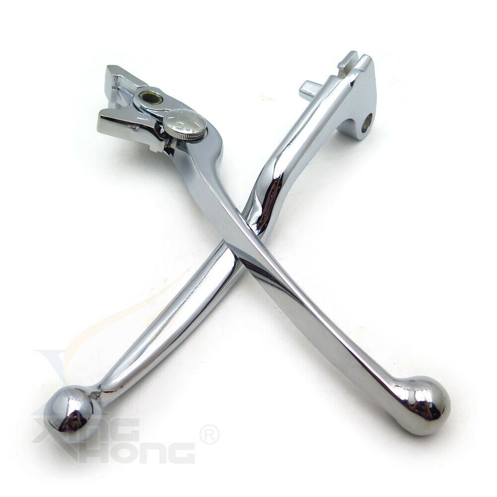 Brake Clutch Hand Lever Chrome Fit For Yamaha YZF R1 R6 R6S FZ1 FZS1000