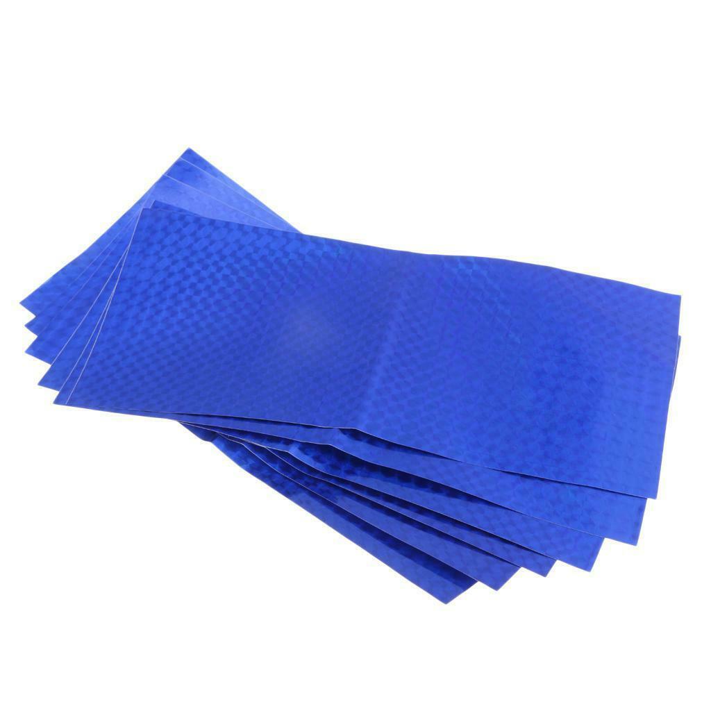 12pcs Fishing Lure Tape Holographic Reflective