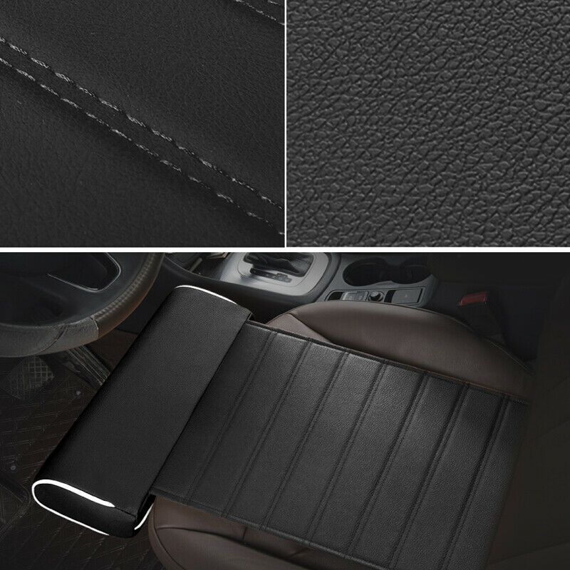 Car Seat Cushion Foot Leg Support Pillow  Long Knee Pad Thigh PU Leather Softly