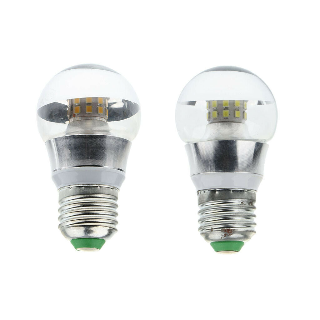 E27 LED Warm White/White Nature Light Bulb Lamp 5W 220-240V Warm White