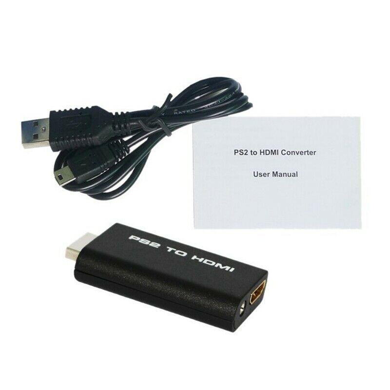 V-G300 PS2 to MI 480i/480p/576i Audio Video Converter Adapter with 3.5mm AudioU5