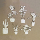 Flowerpot Metal Cutting Dies Stencil DIY Scrapbooking Album Paper Card Template