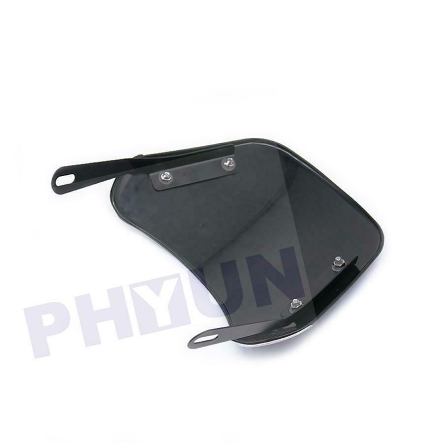Universal Round Headlights Motorcycle Retro Modification Windshield for 5"&7"