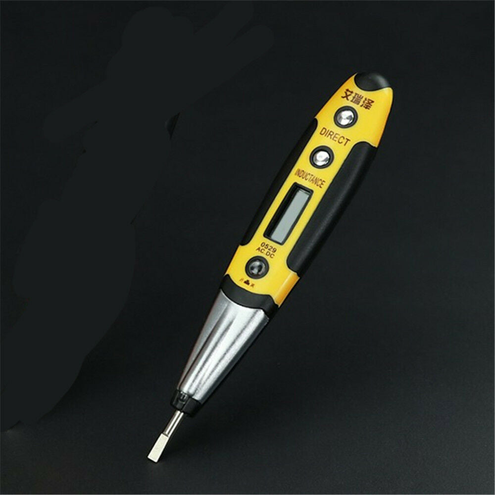 Multi-function Digital Induction Test Pencil Screwdriver with Light Power AC/DC