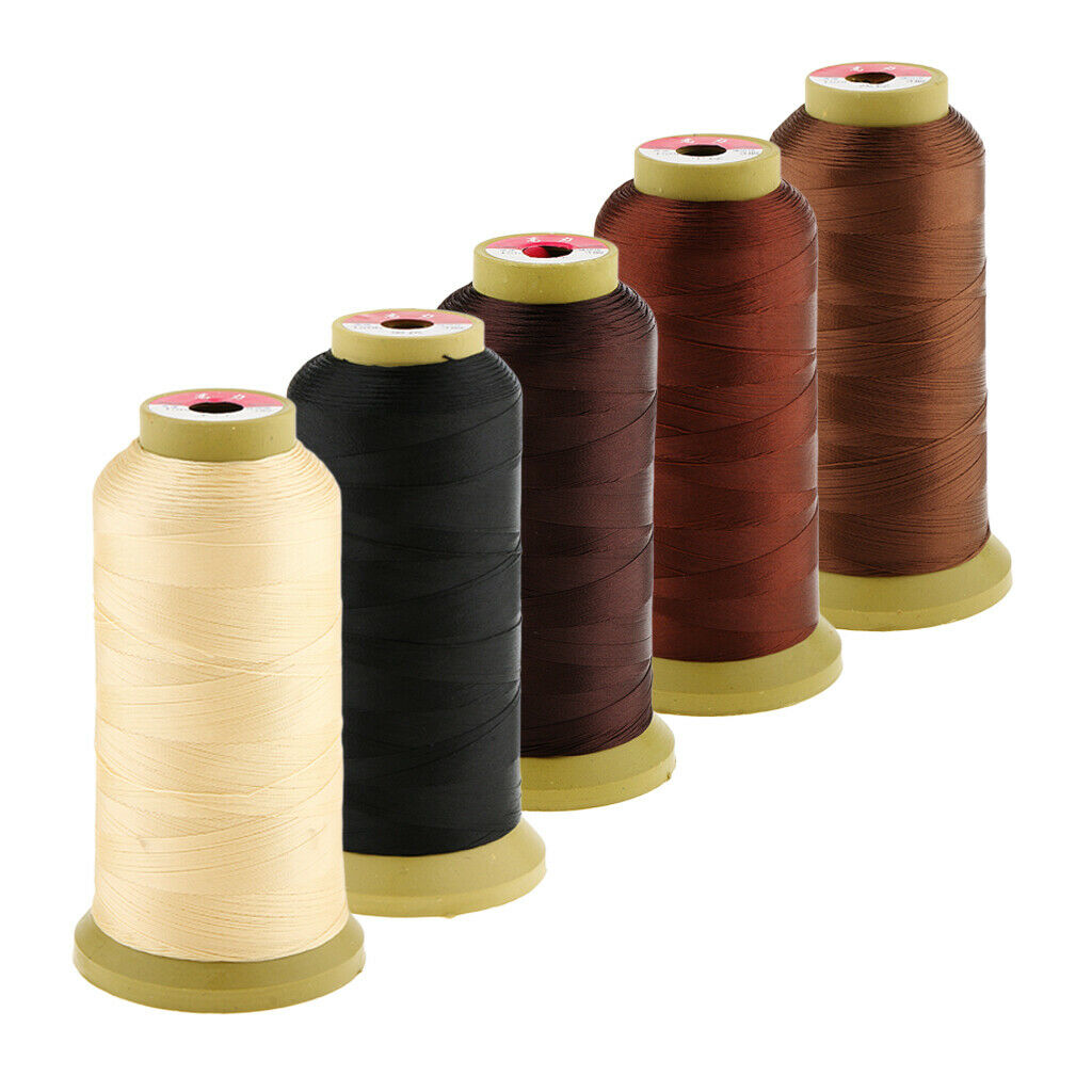 5x Hair Sewing Braiding Weaving Bangs Extension Wig Decor Weft Thread 0.2mm